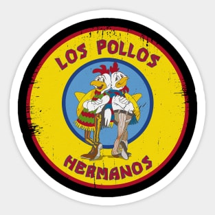 Los Pollos Hermanos // Retro Style Design Sticker